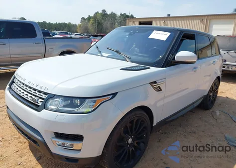 2017 Land Rover Range Rover Sport 3.0L V6 Supercharged Hse z USA, uszkodzony, nr VIN SALWR2FVXHA682785